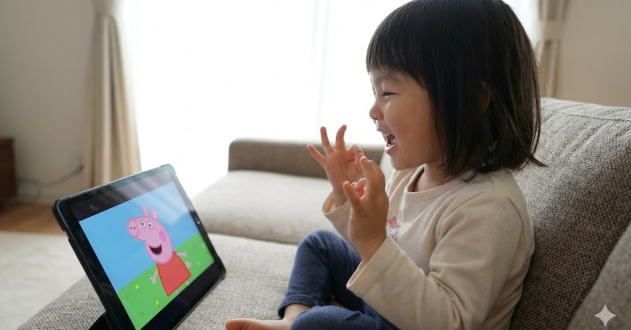 ペッパピッグなど英語アニメが向いている子の条件