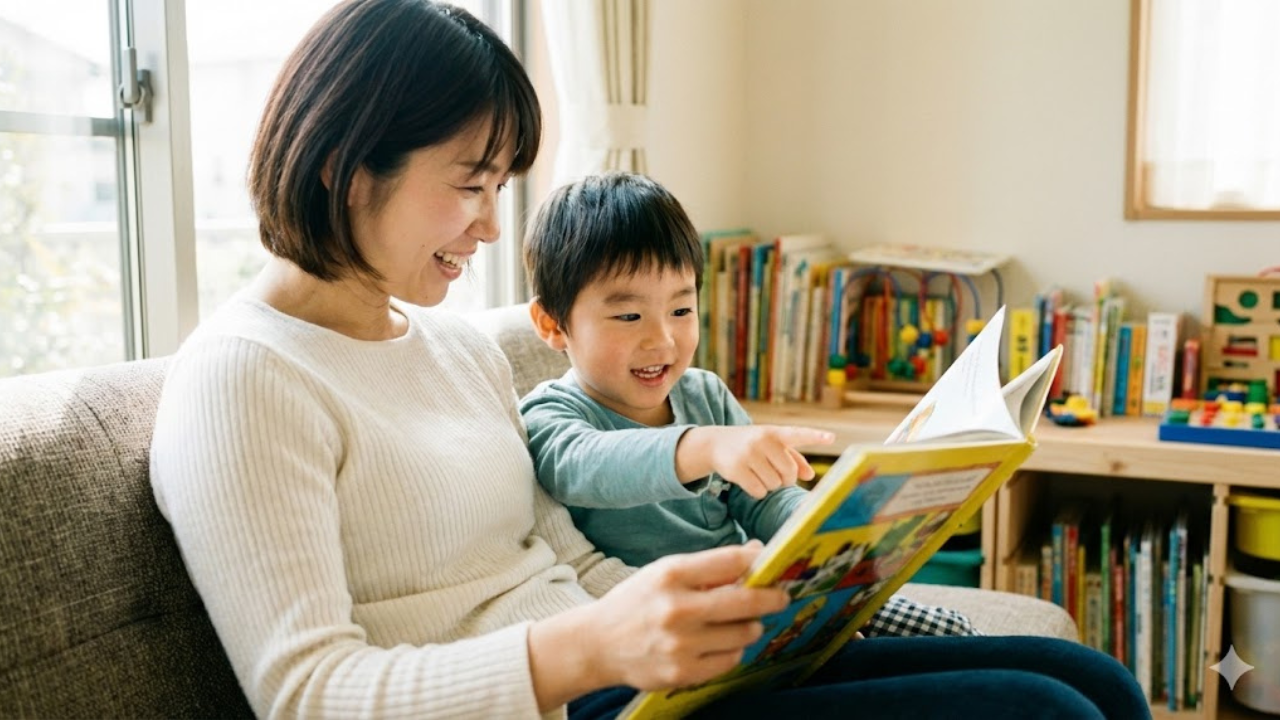 英語絵本で育つ英語脳と知育効果