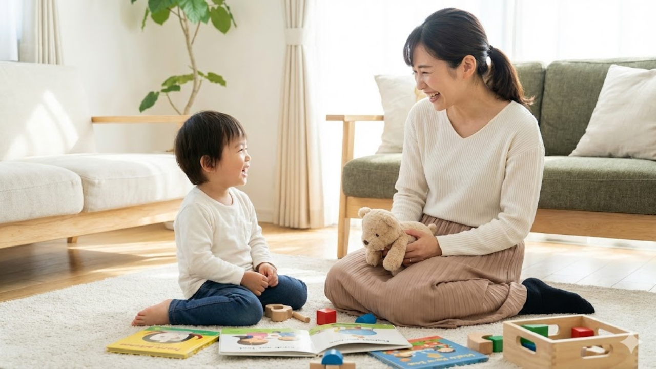 おうち英語の語りかけを成功させる基礎