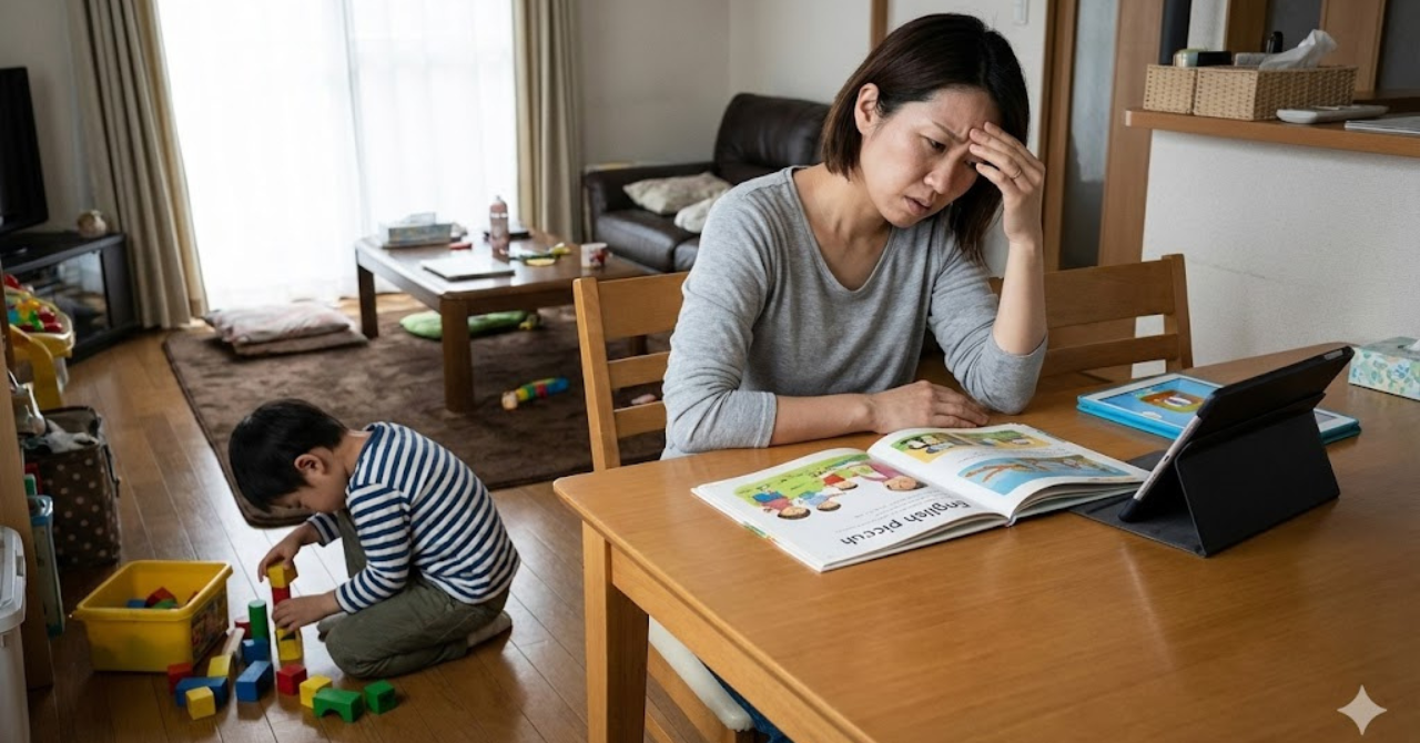 おうち英語の失敗で後悔しやすい瞬間