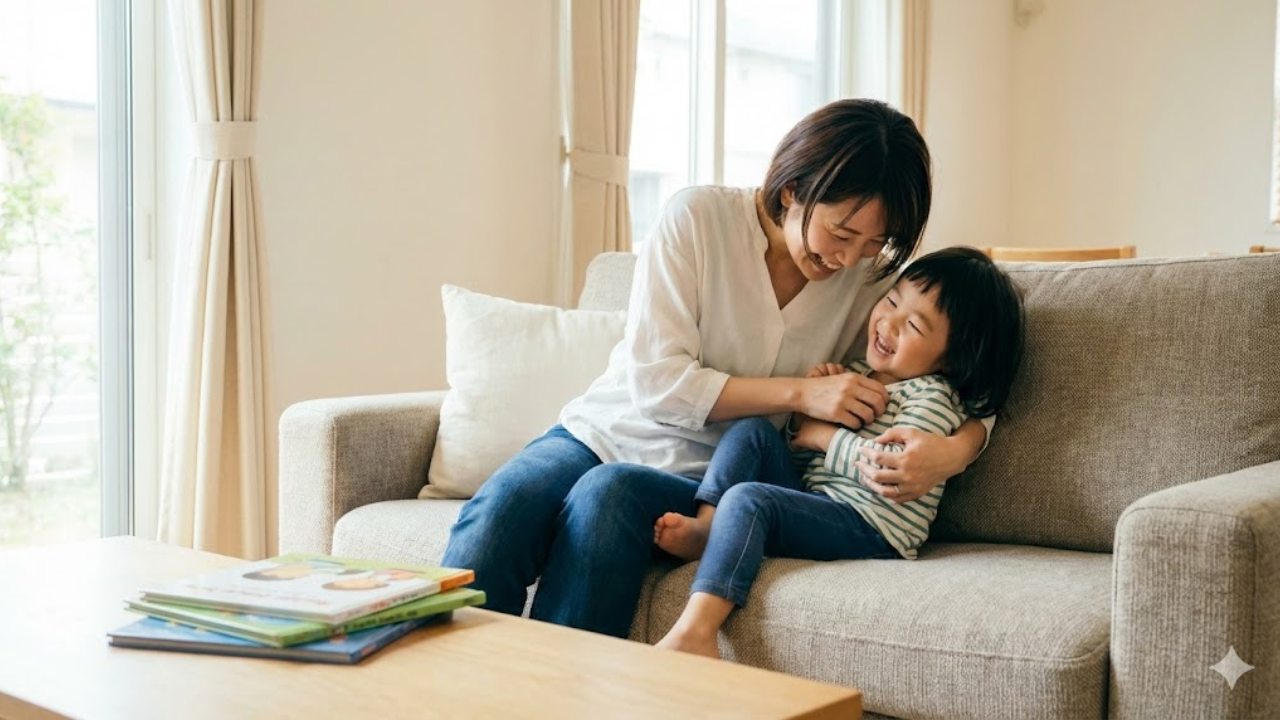 おうち英語の語りかけを継続する