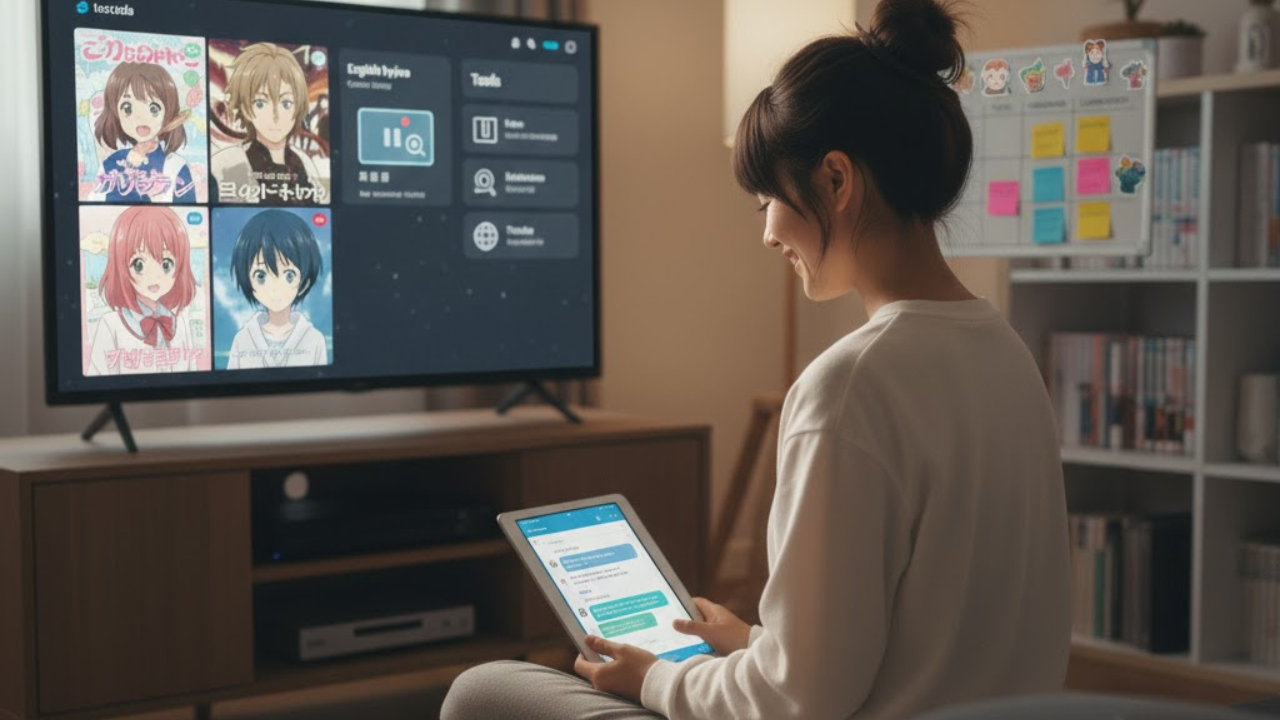 英語のアニメ学習を継続するコツ