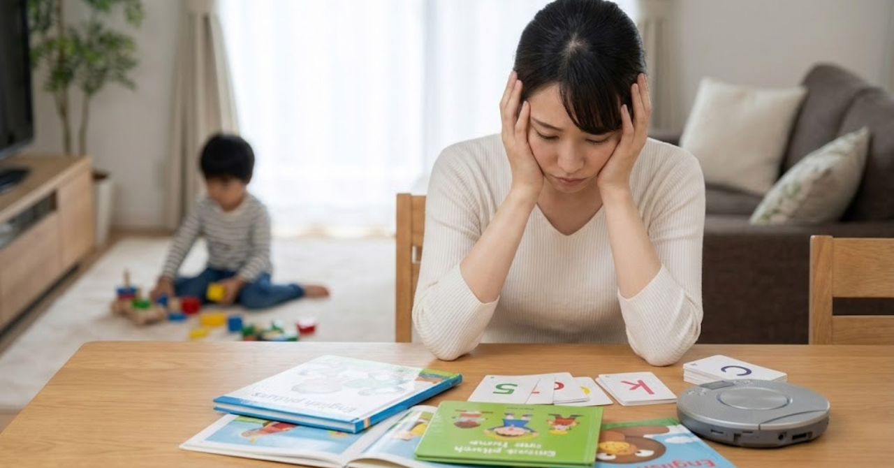 おうち英語の失敗を防ぐ原因とやり直し方