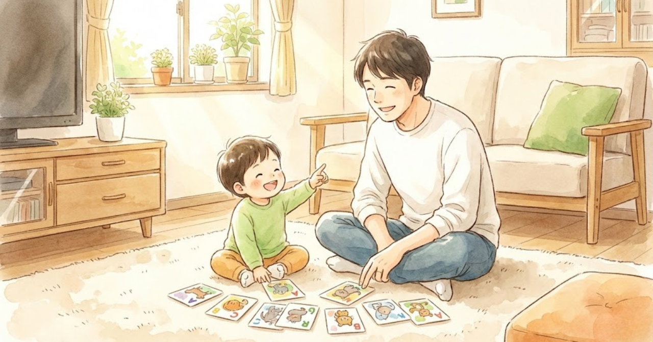 フォニックスのやり方に悩む親子が、無理なく進め方を考えているイメージ