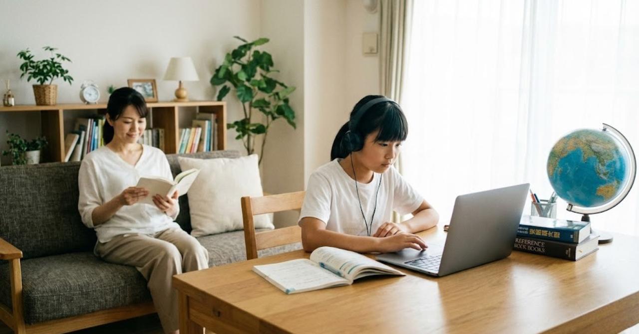 おうち英語を高学年から始めても安心できるイメージ